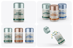 Capsules Jar Mockups Product Image 1