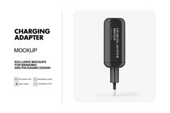 Glossy Charging Adapter Mockup Product Image 1