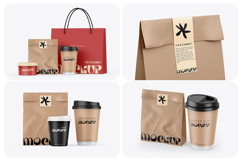 Takeaway Packaging Mockups Set Product Image 1