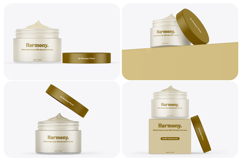 Glass Cream Jar Mockups Product Image 1