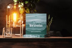 Square Hardcover Book Mockup Product Image 1