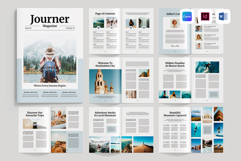Magazine Editorial Layout| Canva, MS Word, InDesign Product Image 1