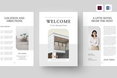 Welcome Book | MS Word &amp; Indesign Product Image 1