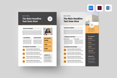 Business One Pager Template Product Image 1