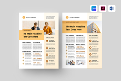 One Pager | Canva, MS Word, InDesign Product Image 1