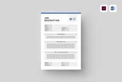 Job Description | MS Word &amp; Indesign Product Image 1