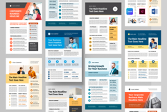 One Pager Bundle | Canva, MS Word, InDesign Product Image 1