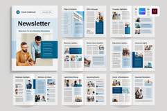 Newsletter Template | Canva &amp; InDesign Product Image 1