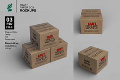 Craft Paper Box Mockups Product Image 1