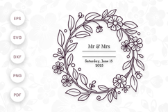 Wedding Monogram Svg, Valentines Svg, Mug SVG Design Product Image 1