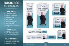 Business Banner - HTML5 Ad Template BU009 Product Image 1