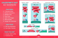 Shopping &amp; E-commerce | Valentine Sale Banner - SE016 Product Image 1
