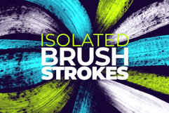 Isolated Brush Strokes Product Image 1