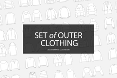 Set of Outerwear Illustration Product Image 1