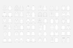 Set of Outerwear Illustration Product Image 2