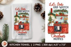 Kitchen Towel Sublimation, Christmas Sublimation, Dish Towel Product Image 1