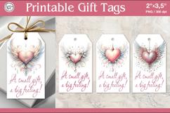 Valentines Gift Tags | PNG Sublimation Product Image 1