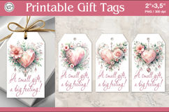 Valentines Gift Tags | PNG Sublimation Product Image 1