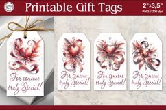 Valentines Gift Tags | PNG Sublimation Product Image 1