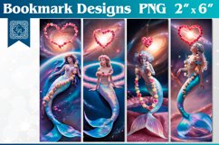 Valentine Printable Bookmark 4 PNG Product Image 1