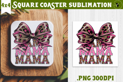 Square Coaster | Mothers Day | Flowers, Mom Product Image 1