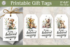 Mother's Day Gift Tags | PNG Sublimation Product Image 1