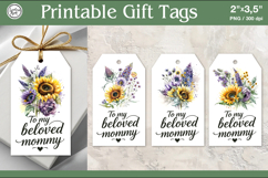 Mother's Day Gift Tags | PNG Sublimation Product Image 1