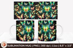 3D Mug, Coffee Mug Buterfly, Spring Mug, 11 oz mug, Product Image 1