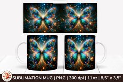 3D Mug, Coffee Mug Butterfly, Spring Mug, 11 oz mug, Product Image 1