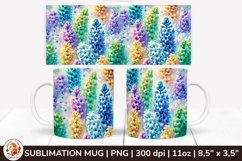 3D Flowers Mug, Spring Flowers, Spring Mug, 11 oz mug Product Image 1