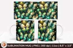 3D Mug, Coffee Mug Butterfly, Spring Mug, 11 oz mug, Product Image 1