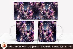 3D Mug, Coffee Mug Butterfly, Spring Mug, 11 oz mug, Product Image 1