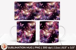 3D Mug, Coffee Mug Butterfly, Spring Mug, 11 oz mug, Product Image 1