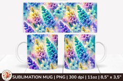 3D Flowers Mug, Spring Flowers, Spring Mug, 11 oz mug Product Image 1