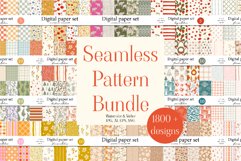 Digital Paper Bundle - Seamless Patterns - Paper Pack Product Image 1