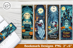 Halloween Printable Bookmark 4 PNG Product Image 1