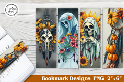 Halloween Boo Printable Bookmark 4 PNG Product Image 1