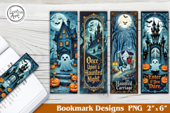 Halloween Printable Bookmark 4 PNG Product Image 1