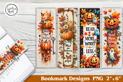 Halloween Printable Bookmark 4 PNG Product Image 1