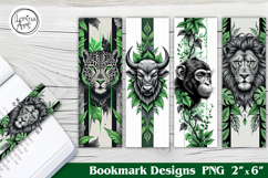 Animal Printable Bookmark 4 PNG Product Image 1