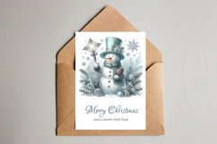 Merry Christmas Card. Printable card Product Image 2