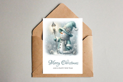 Merry Christmas Card. Printable card Product Image 3