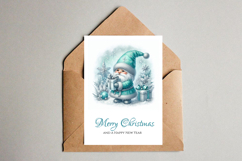 Merry Christmas Card. Printable card Product Image 2