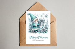 Merry Christmas Card. Printable card Product Image 4