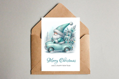 Merry Christmas Card. Printable card Product Image 5