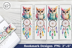 Owl Printable Bookmark 4 PNG / OWL Product Image 1