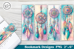 Dream Catcher Printable Bookmark 4 PNG Product Image 1