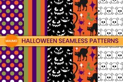 Halloween Patterns, Digital Papers Product Image 3