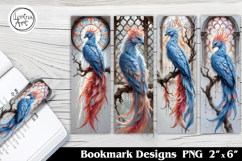 Phoenix Printable Bookmark 4 PNG Product Image 1
