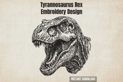 Tyrannosaurus Rex Face Outline Product Image 1